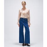 【手洗い可】ラッフルフリルブラウス | cloenc | 詳細画像6 