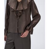 【手洗い可】ラッフルフリルブラウス | cloenc | 詳細画像15 