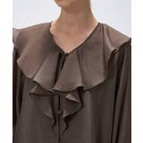 【手洗い可】ラッフルフリルブラウス | cloenc | 詳細画像16 