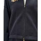 【セットアップ／マシンウォッシュ】ダブルジップダンボールブルゾン | cloenc | 詳細画像21 