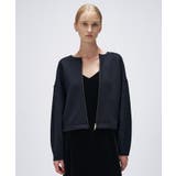 ブラック(019) | 【セットアップ／マシンウォッシュ】ダブルジップダンボールブルゾン | cloenc