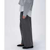 【セットアップ／マシンウォッシュ】イージータックワイドパンツ | cloenc | 詳細画像13 