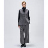 【セットアップ／マシンウォッシュ】イージータックワイドパンツ | cloenc | 詳細画像1 