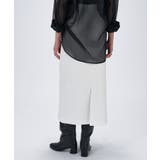 【セットアップ／マシンウォッシュ】ダンボールタイトスカート | cloenc | 詳細画像4 