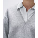 【セットアップ／マシンウォッシュ】深Vネックダンボールプルオーバー | cloenc | 詳細画像11 