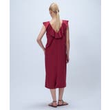 【オケージョン／手洗い可】フリルVネックジャンパースカート | cloenc | 詳細画像10 