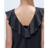 【オケージョン／手洗い可】フリルVネックジャンパースカート | cloenc | 詳細画像12 