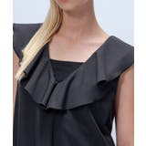 【オケージョン／手洗い可】フリルVネックジャンパースカート | cloenc | 詳細画像13 