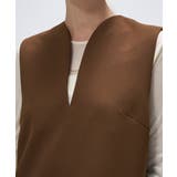 【マシンウォッシュ】キーネックジャンパースカート | cloenc | 詳細画像10 