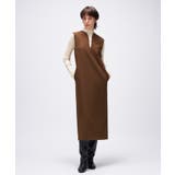 【マシンウォッシュ】キーネックジャンパースカート | cloenc | 詳細画像6 