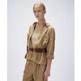 【セットアップ／手洗い可】フェイクスウェードシャツ | cloenc | 詳細画像3 