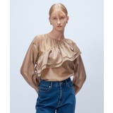 【手洗い可】4wayフリル付きブラウス | cloenc | 詳細画像2 