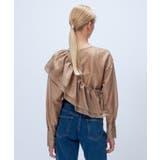 【手洗い可】4wayフリル付きブラウス | cloenc | 詳細画像4 