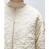 【手洗い可】アートキルトショートブルゾン | cloenc | 詳細画像8 