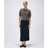 【手洗い可】フェザーヤーンハーフスリーブニット | cloenc | 詳細画像11 