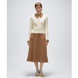 2wayバイカラーミニケーブルニット | cloenc | 詳細画像1