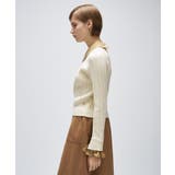 2wayバイカラーミニケーブルニット | cloenc | 詳細画像3