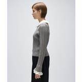 2wayバイカラーミニケーブルニット | cloenc | 詳細画像8