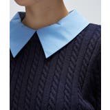 2wayバイカラーミニケーブルニット | cloenc | 詳細画像23