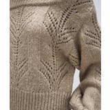 アイレットオフショルニットプルオーバー | cloenc | 詳細画像11