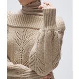 アイレットオフショルニットプルオーバー | cloenc | 詳細画像12