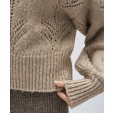 アイレットオフショルニットプルオーバー | cloenc | 詳細画像13