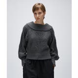 アイレットオフショルニットプルオーバー | cloenc | 詳細画像15