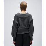 アイレットオフショルニットプルオーバー | cloenc | 詳細画像17