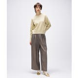 【手洗い可】ラメフェザークルーネックニット | cloenc | 詳細画像9