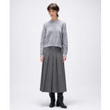 【手洗い可】ラメフェザークルーネックニット | cloenc | 詳細画像14