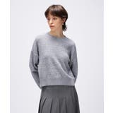 【手洗い可】ラメフェザークルーネックニット | cloenc | 詳細画像15