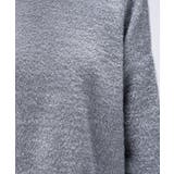 【手洗い可】ラメフェザークルーネックニット | cloenc | 詳細画像18