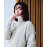 【手洗い可】ラメフェザークルーネックニット | cloenc | 詳細画像19