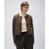 【手洗い可】ブークレニットカーディガン | cloenc | 詳細画像7 