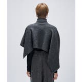 アシンメトリーニットポンチョ | cloenc | 詳細画像15 