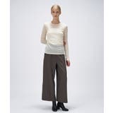 【手洗い可】シアークルーネックプルオーバー | cloenc | 詳細画像1 