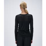 【手洗い可】シアークルーネックプルオーバー | cloenc | 詳細画像21 