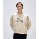 【マシンウォッシュ】刺繍ロゴスウェット | cloenc | 詳細画像2