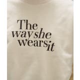 【マシンウォッシュ】刺繍ロゴスウェット | cloenc | 詳細画像5