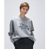 【マシンウォッシュ】刺繍ロゴスウェット | cloenc | 詳細画像7