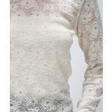 【マシンウォッシュ】フラワーレースプルオーバー | cloenc | 詳細画像7 