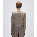 【手洗い可】シルクカシミヤ混クルーネックカーディガン | cloenc | 詳細画像10 