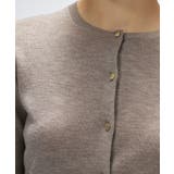 【手洗い可】シルクカシミヤ混クルーネックカーディガン | cloenc | 詳細画像13 