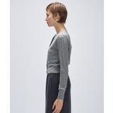 【手洗い可】シルクカシミヤ混クルーネックカーディガン | cloenc | 詳細画像18 