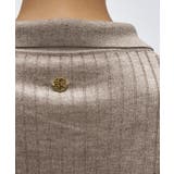 【手洗い可】シルクカシミヤ混ポロニットカーディガン | cloenc | 詳細画像13 