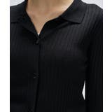 【手洗い可】シルクカシミヤ混ポロニットカーディガン | cloenc | 詳細画像24 