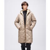 【TAION】シティ リバーシブル パイピングフード ダウン×ボア コート | cloenc | 詳細画像1 