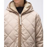 【TAION】シティ リバーシブル パイピングフード ダウン×ボア コート | cloenc | 詳細画像6 