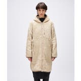 【TAION】シティ リバーシブル パイピングフード ダウン×ボア コート | cloenc | 詳細画像12 