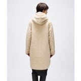 【TAION】シティ リバーシブル パイピングフード ダウン×ボア コート | cloenc | 詳細画像14 